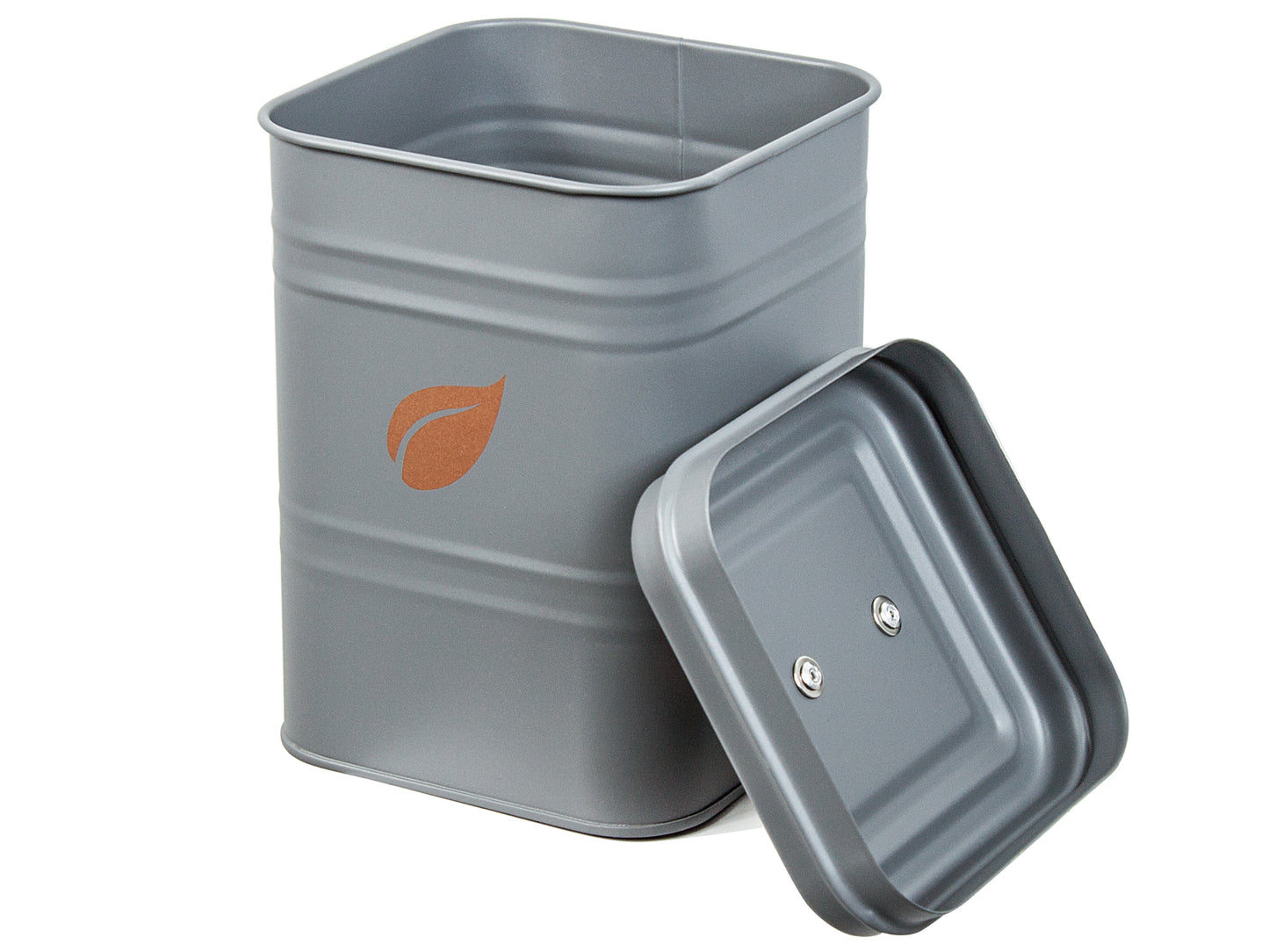 Saf-Care Kitchen Canisters - Modern Kitchen Decoration of Canister Set with Multiple Preservation Purposes by Tight Sealed Lids, Set of 3, Farmhouse Grey, Model-SC-002-Grey