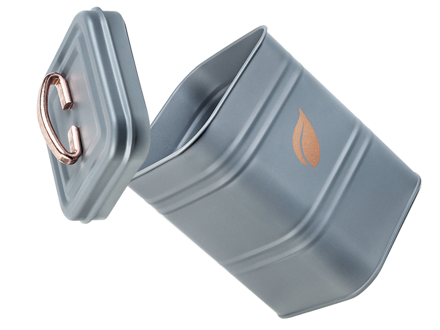 Saf-Care Kitchen Canisters - Modern Kitchen Decoration of Canister Set with Multiple Preservation Purposes by Tight Sealed Lids, Set of 3, Farmhouse Grey, Model-SC-002-Grey